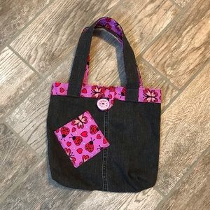 Butterfly & Ladybug Tote Bag